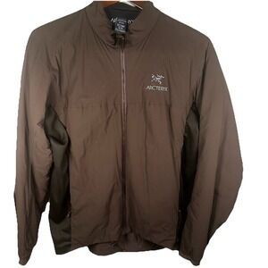 ARC'TERYX ATOM LT JACKET Nylon Jacket, Size XL Brown EUC